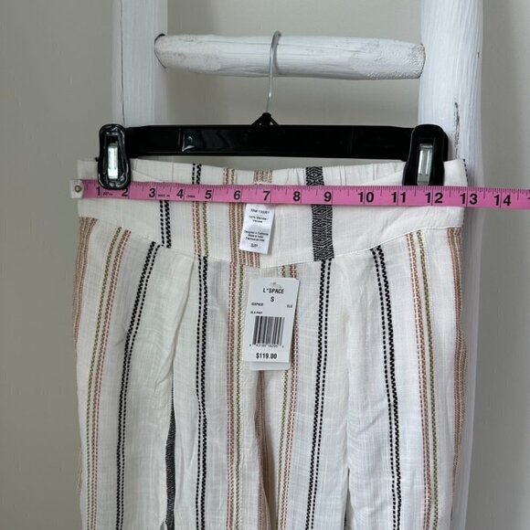 L Space Isla Pants El Camino Stripe Size Small - Picture 14 of 15